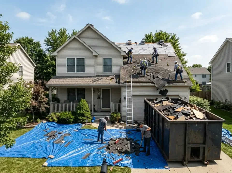 roof-replacement-debris-remova-004 — frequently asked questions, Cheapest Dumpster Rentals in Whitesboro, TX
